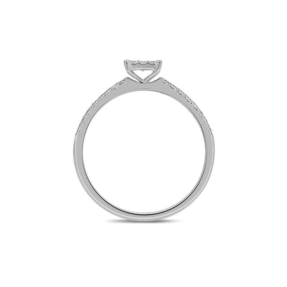 1/4 ct. tw. Diamond Promise Ring in 10K White Gold – Image 2 of 3