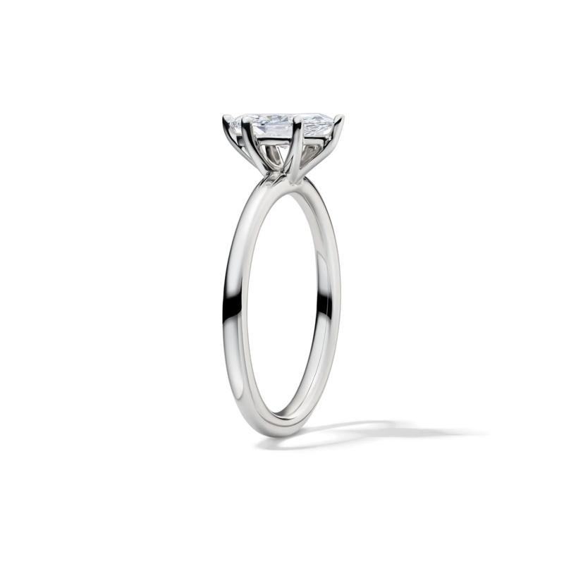 Lab Grown Diamond Marquise Solitaire Engagement Ring in 14k White Gold (3/4 ct.) – Image 3 of 4