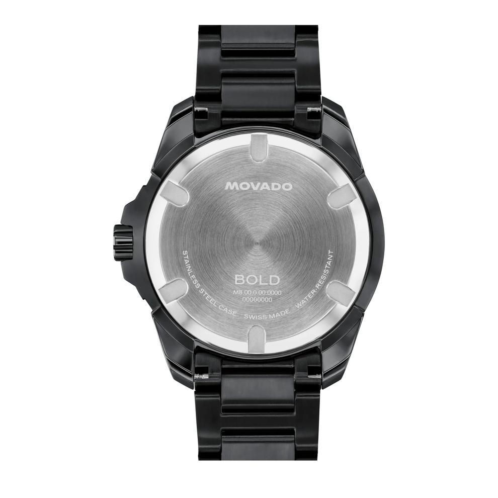 Men's Verso S Watch in Black Ion-Plated Stainless Steel – Image 3 of 4