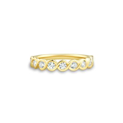 Lab Grown Diamond Band in 10K Yellow Gold (1/2 ct. tw.)
