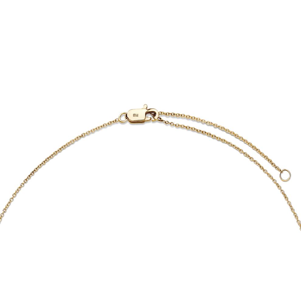 Sapphire Half-Way Necklace in 14K Yellow Gold – Image 2 of 2