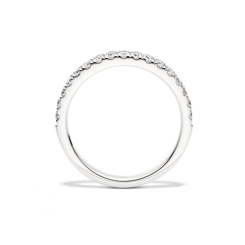 1/3 ct. tw. Lab Grown Diamond Band in 14K White Gold – Image 2 of 4