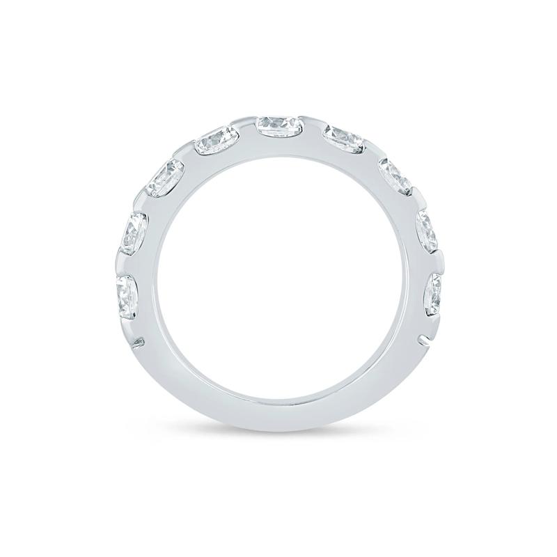 Lab Grown Diamond Wedding Band in 14K White Gold &#40;3 ct. tw.&#41; – Image 2 of 3