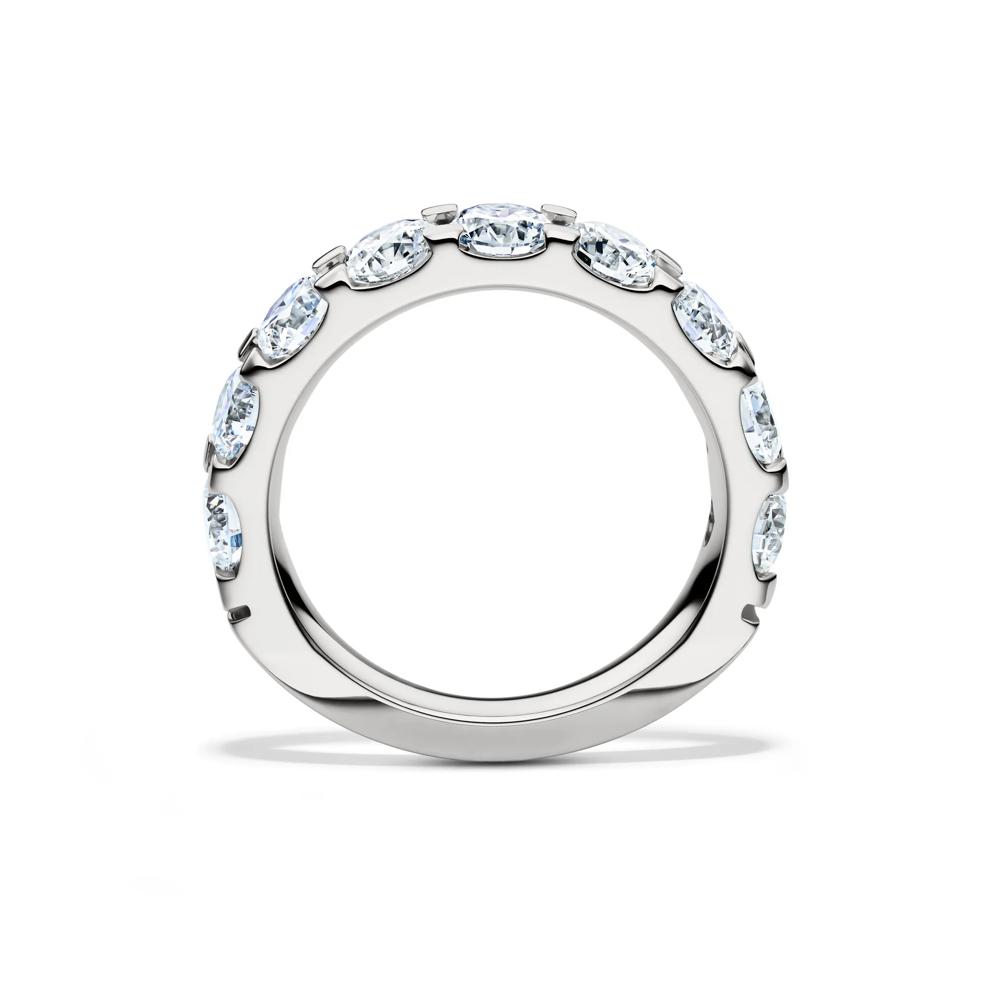 Lab Grown Diamond Wedding Band in 14K White Gold (3 ct. tw.) – Image 2 of 4