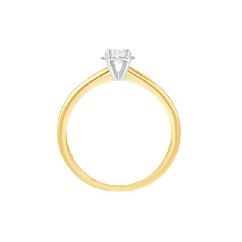 Diamond Solitaire Engagement Ring in 14K Yellow Gold &#40;1/4 ct. tw.&#41; – Image 2 of 3