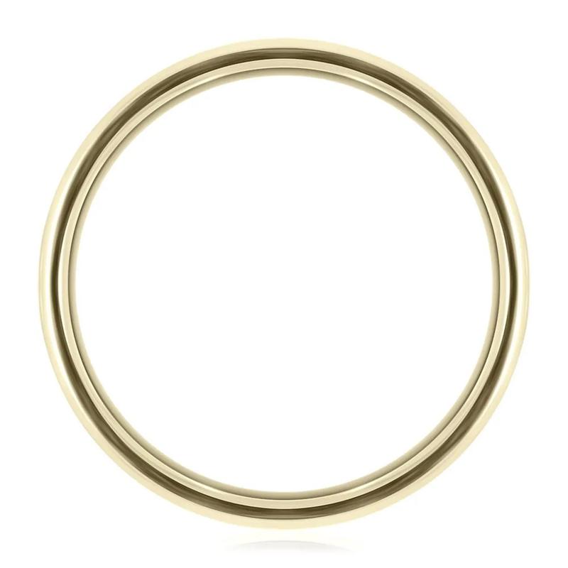 Wedding Band in 10K Yellow Gold, 6MM – Image 2 of 3