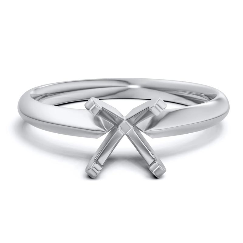 Solitaire Semi-Mount Engagement Ring &#40;Setting Only&#41; – Image 2 of 6