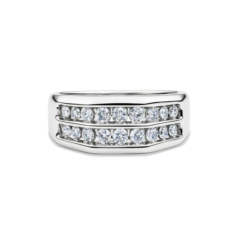 Men&#39;s 1 ct. tw. Diamond Ring in 10K White Gold – Image 1 of 4