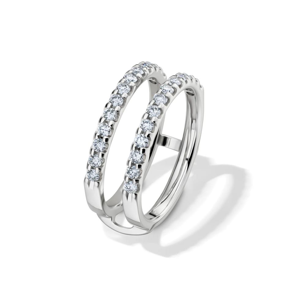5/8 ct. tw. Diamond Ring Enhancer in 14K White Gold  – Image 4 of 4