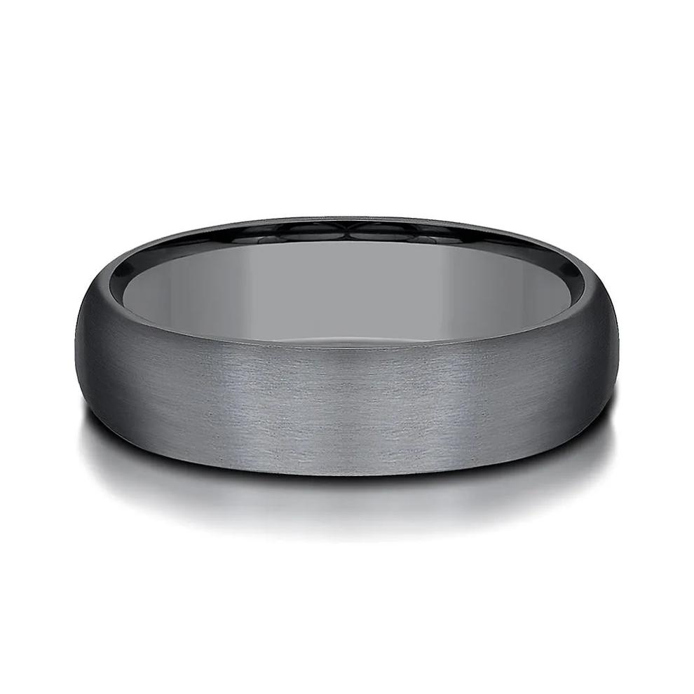 Men's Band in Tantalum, 6MM – Image 1 of 3
