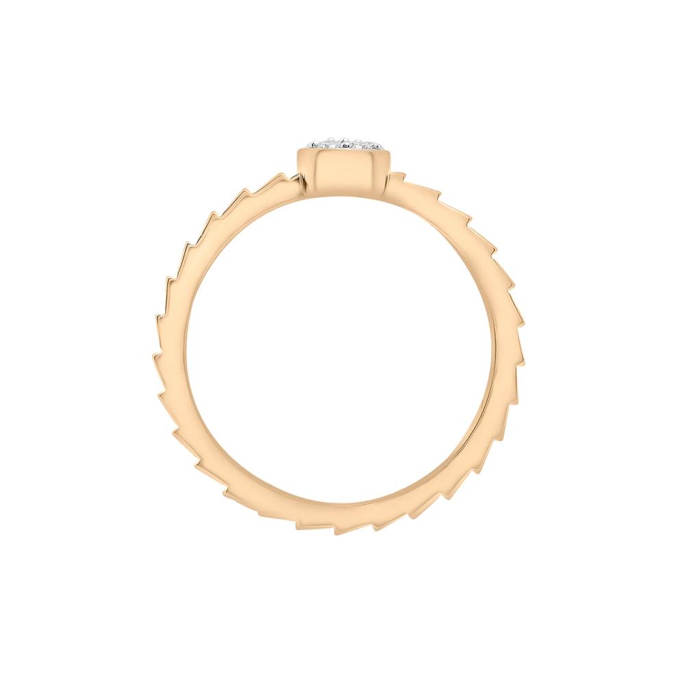 Diamond Accent Pear Cluster Ring in Vermeil – Image 2 of 7