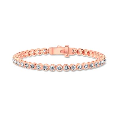 Diamond Tennis Bracelet in 10K Rose Gold, 7" (3 ct. tw.)