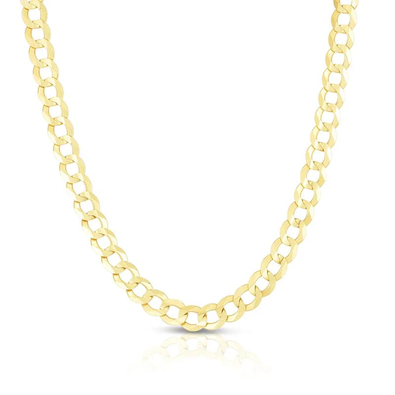 Curb Chain in 14K Yellow Gold, 24&quot; – Image 1 of 3