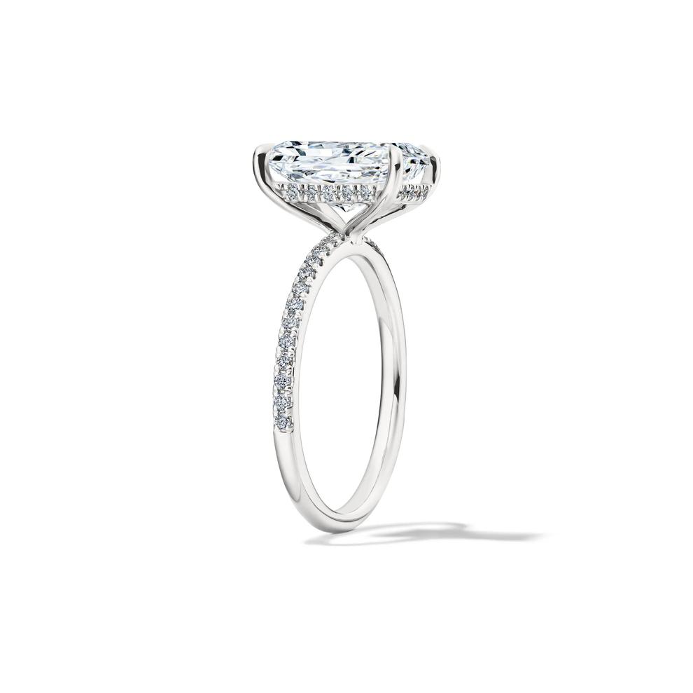 Lab Grown Diamond Engagement Ring in 14K White Gold (3 1/4) – Image 3 of 3