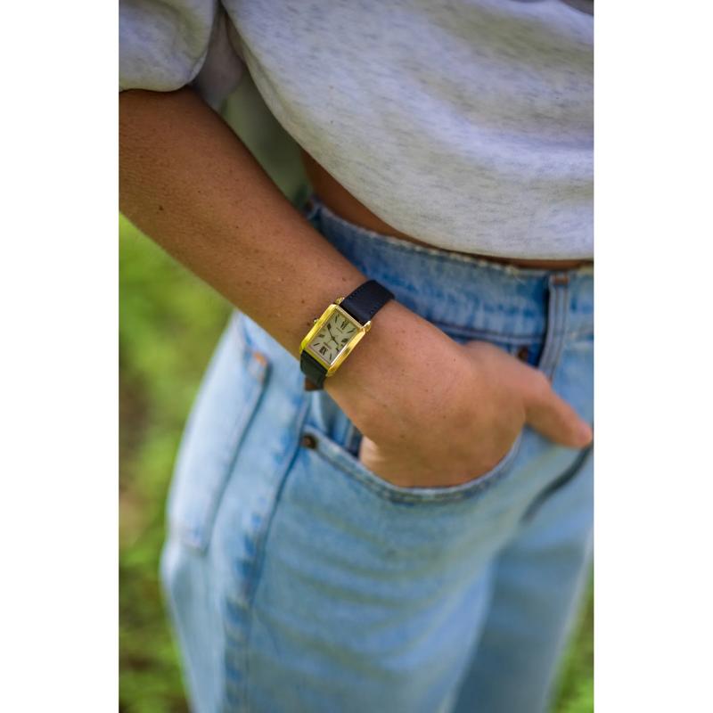 Ladies&#39; L. Bianca Watch in Black Leather – Image 4 of 4