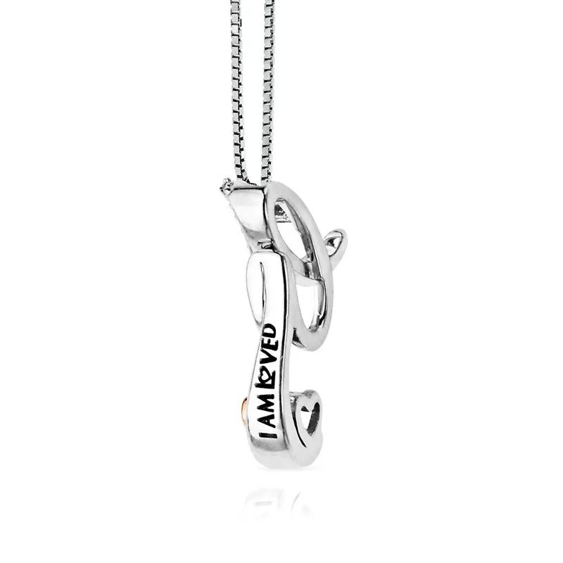 Diamond G Initial Necklace – Image 2 of 2