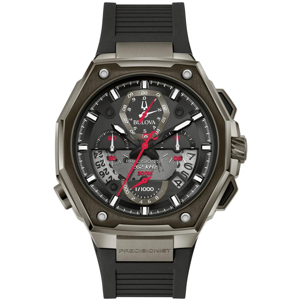 Men's Series X Watch With a Black Silicon Strap – Image 1 of 3