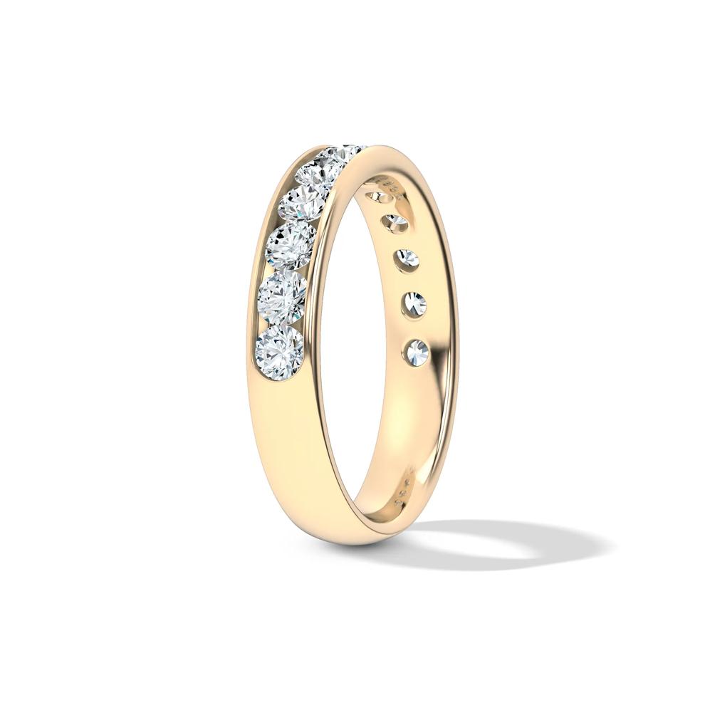 Lab Grown Diamond Channel-Set Band in 14K Yellow Gold (1 ct. tw.) – Image 3 of 4