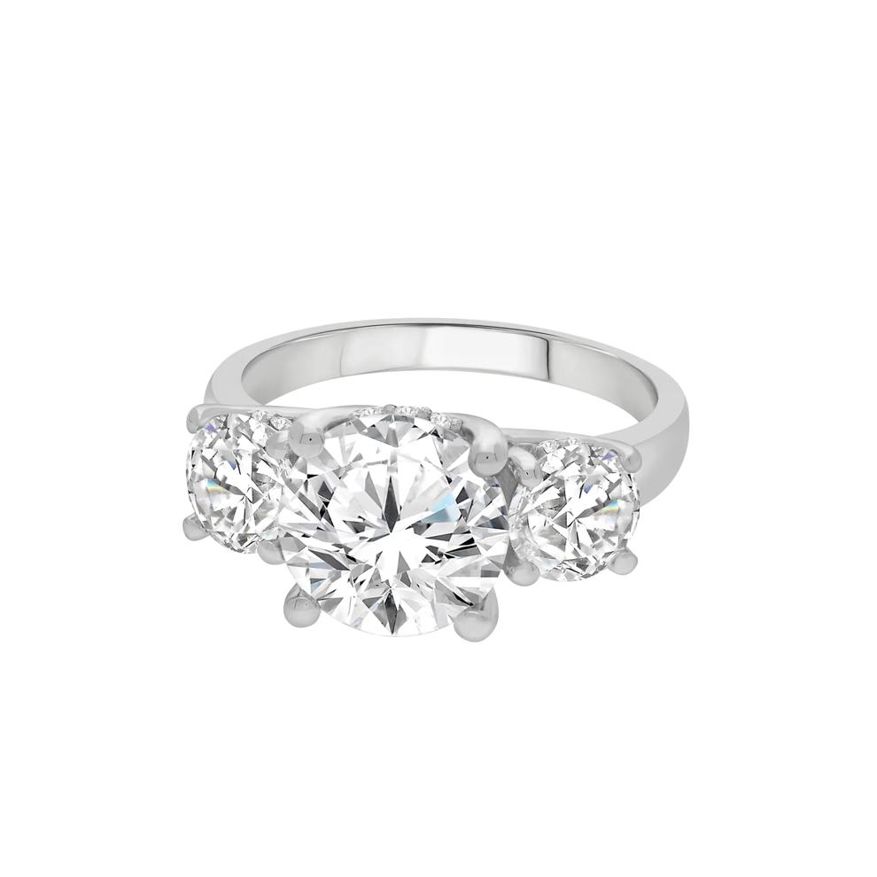 Lab Grown Diamond Engagement Ring in 14K White Gold (4 5/8 ct. tw.) – Image 4 of 4