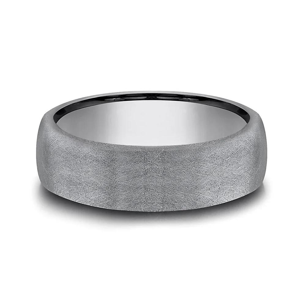 Men's Band in Tantalum, 6.5MM – Image 1 of 3