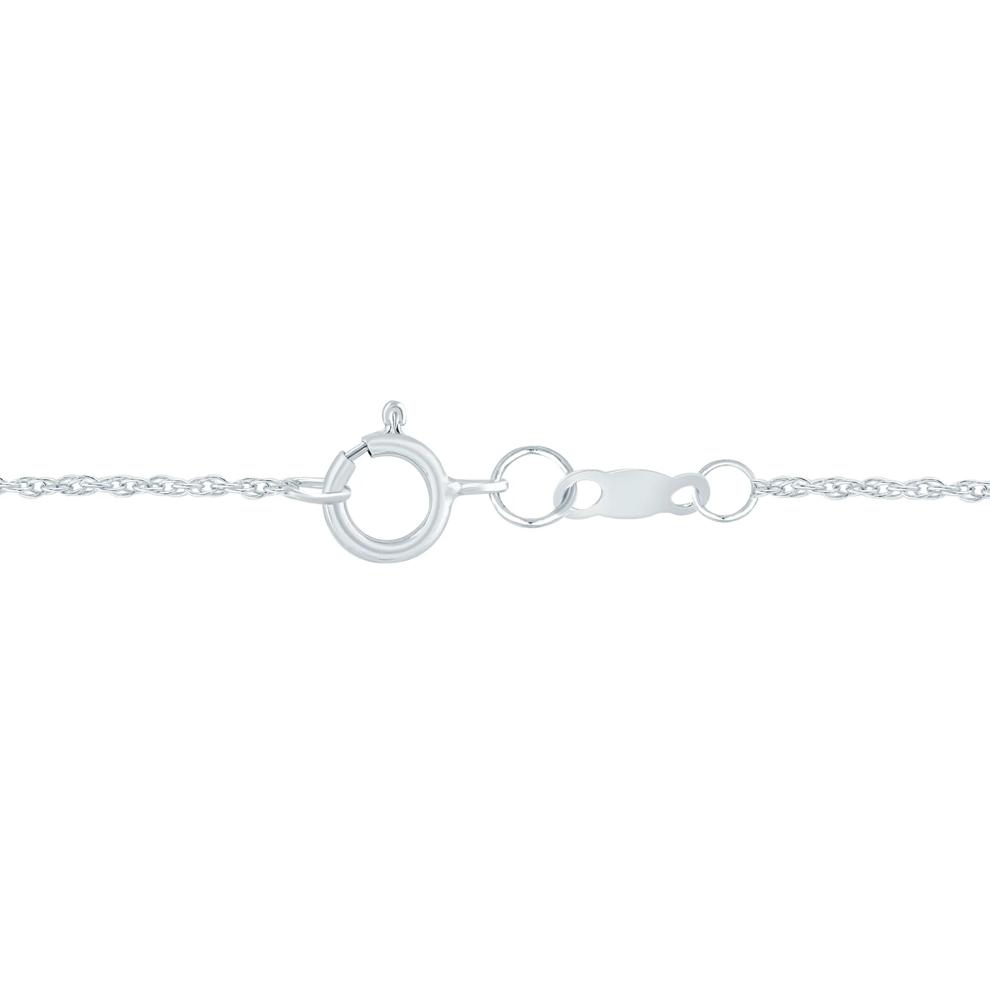 Lab Grown Diamond Three-Stone Pendant in 10K White Gold (5/8 ct. tw.) – Image 3 of 3