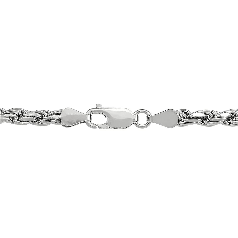 Rope Chain in Sterling Silver, 22" – Image 2 of 2
