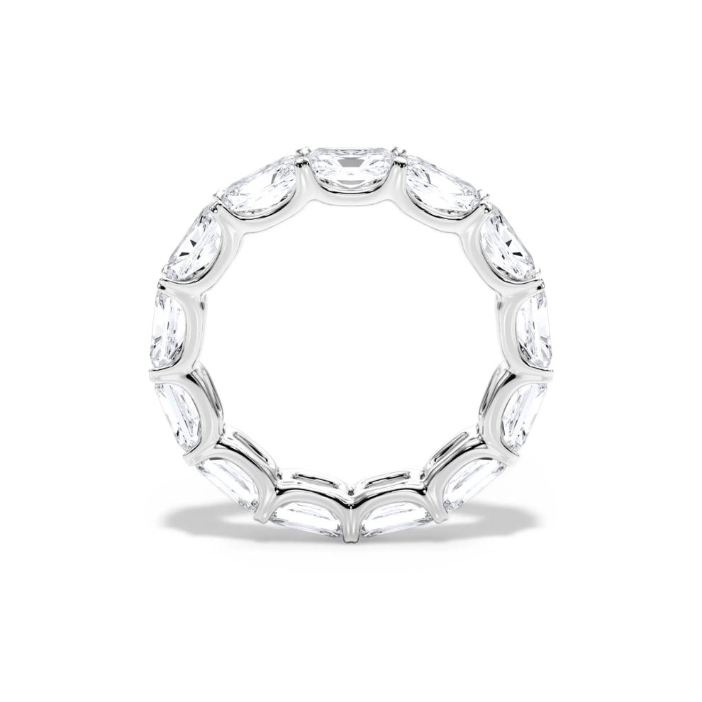Lab Grown Diamond East-West U-Prong Eternity Band in 14K White Gold (5 1/4 ct. tw.) – Image 2 of 4