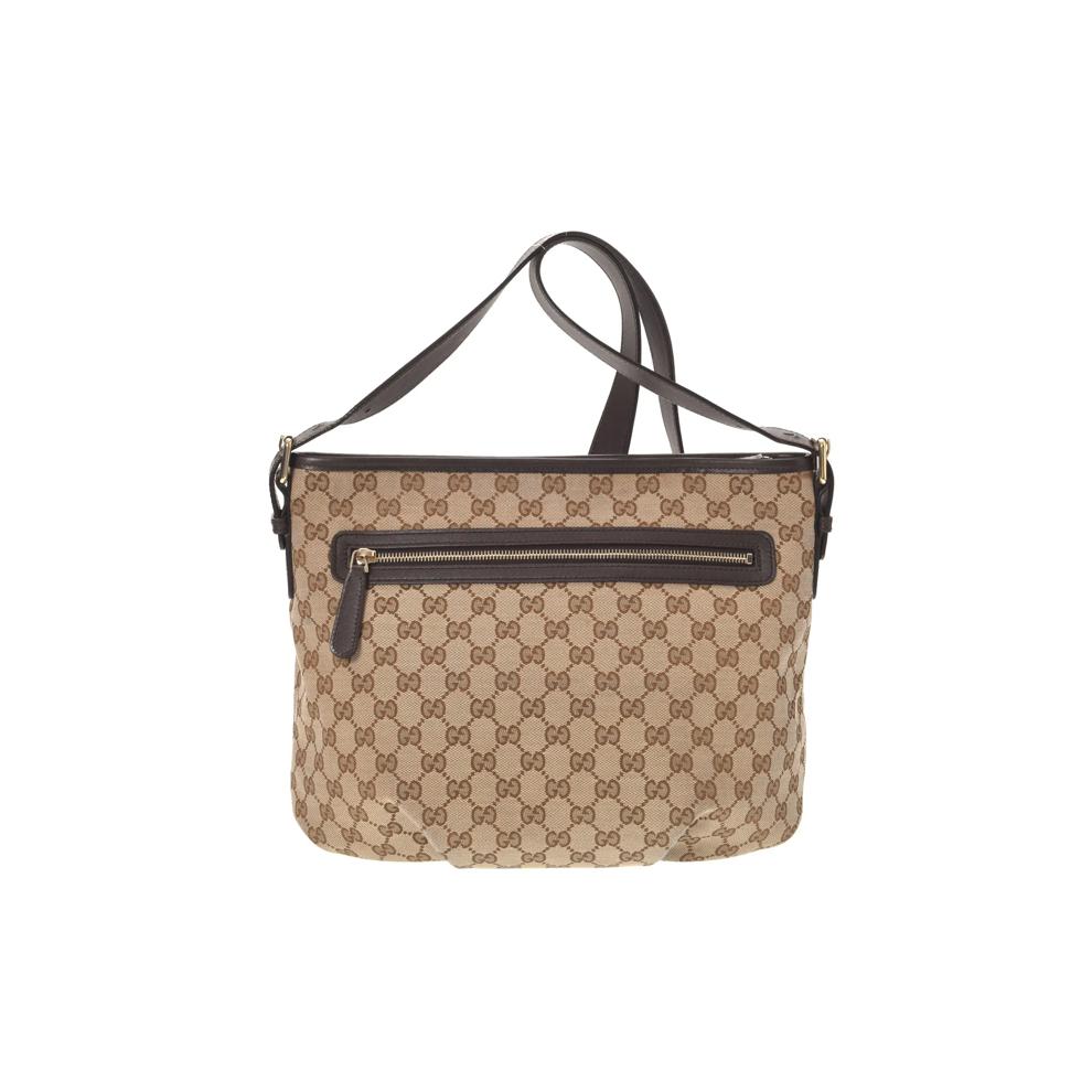 Pre-Owned Gucci Monogram Messenger Bag Shoulder – Image 2 of 7