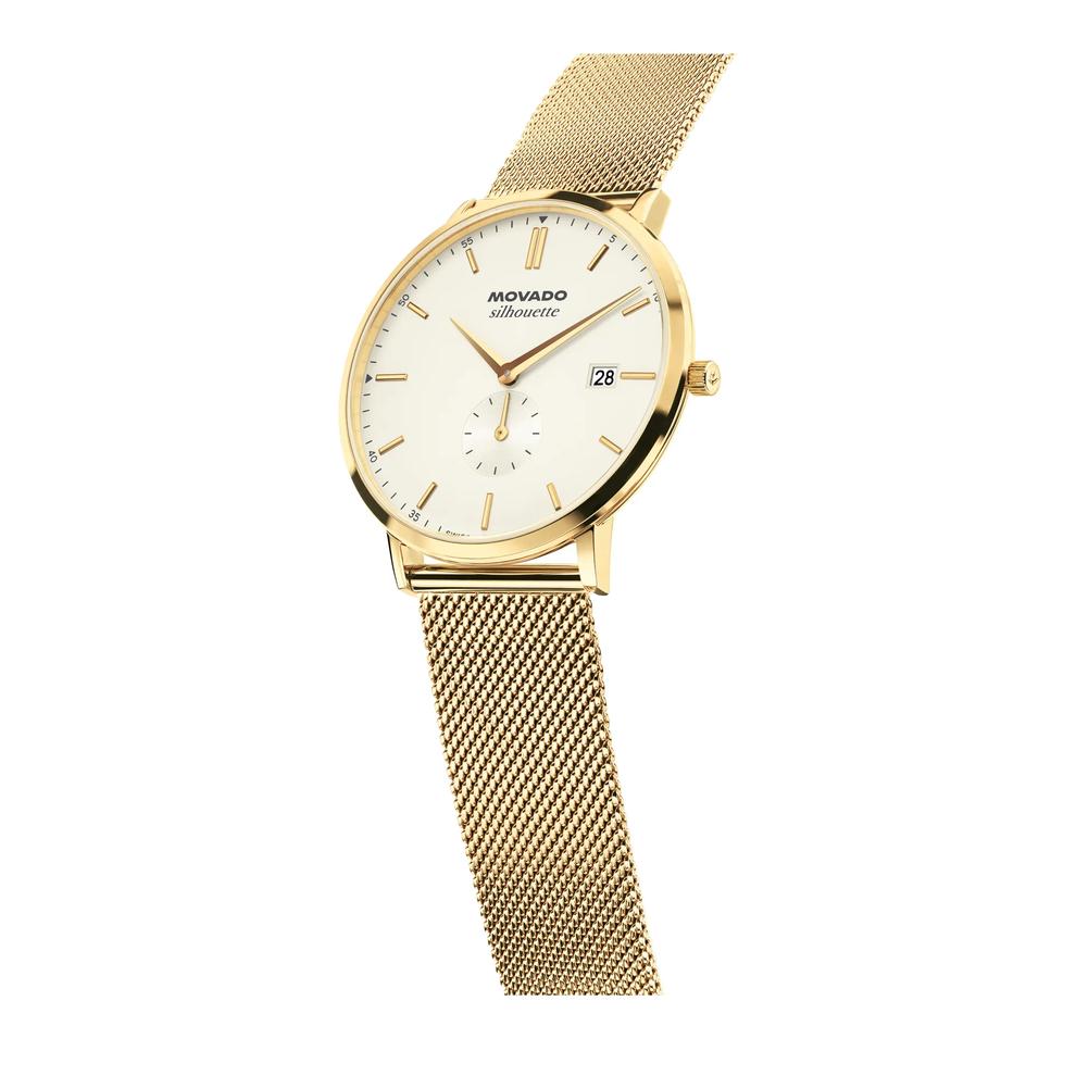 Men's Silhouette Watch in Gold-Tone Stainless Steel, 40mm – Image 3 of 3