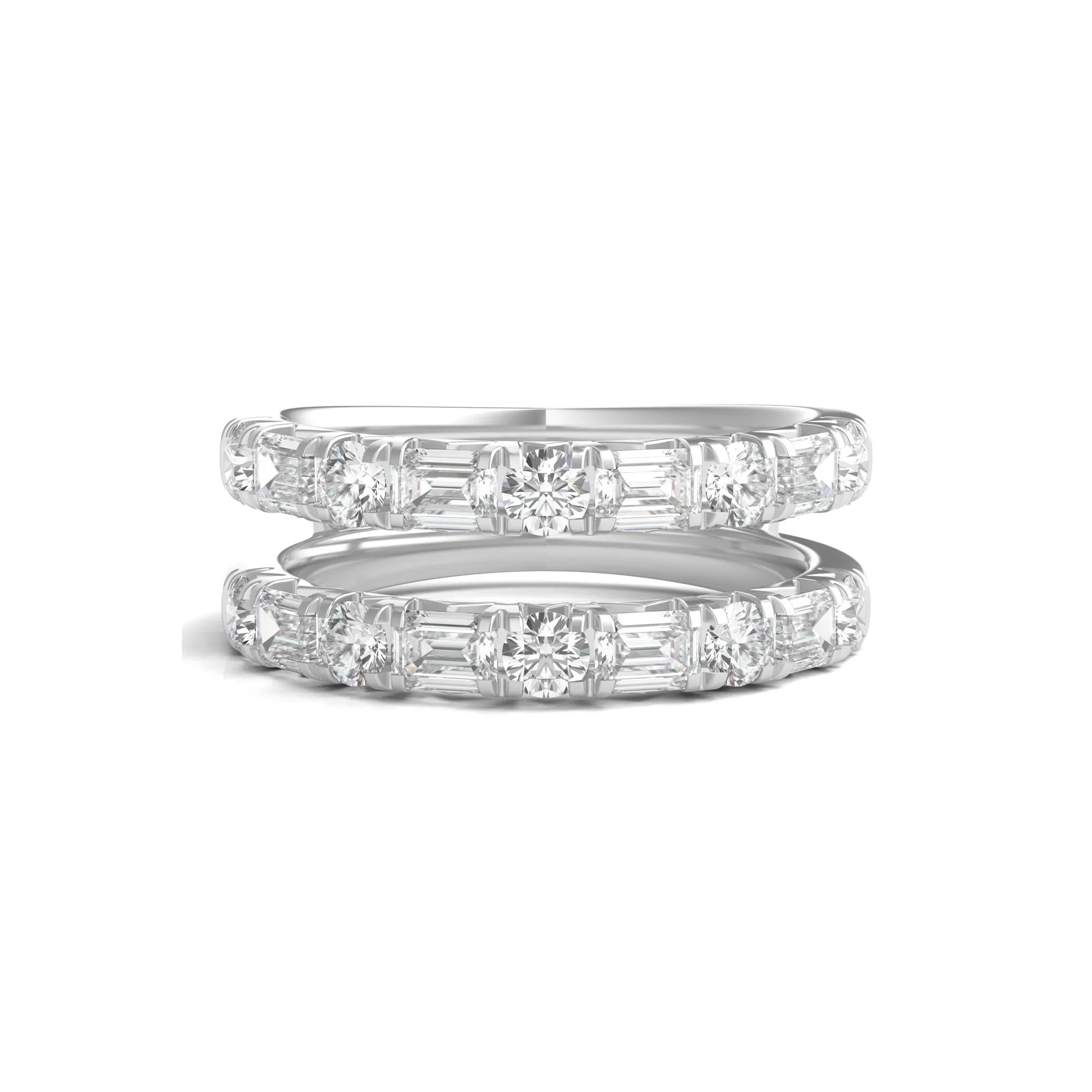 Helzberg Lab Grown Diamonds Lab Grown Diamond Ring Insert in 14K Gold