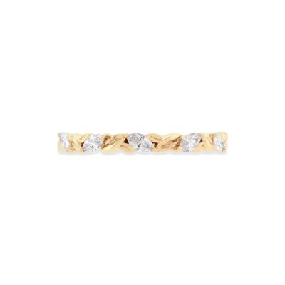 Lab Grown Diamond Marquise Band in 10K Gold