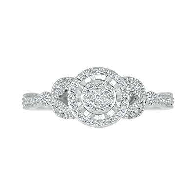 Diamond Promise Ring in Sterling Silver (1/6 ct. tw.)