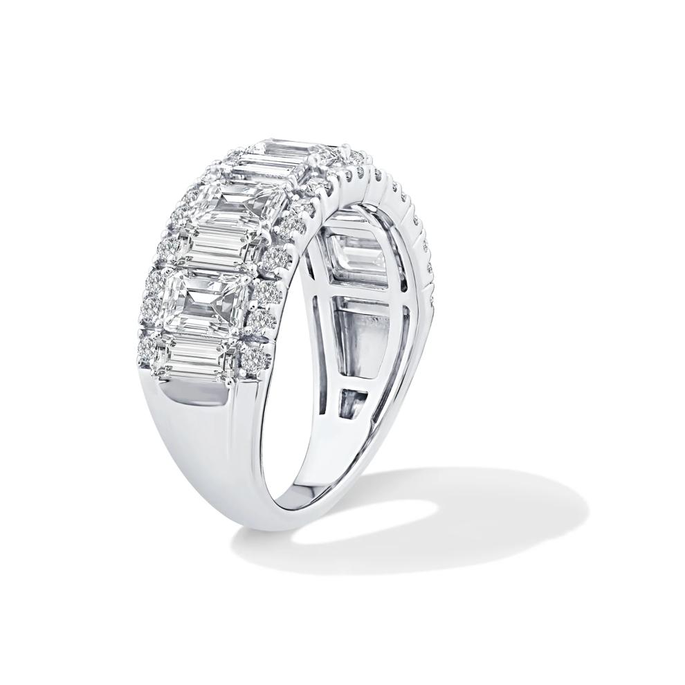 Lab Grown Diamond Band in 10K White Gold (3 1/2 ct. tw.) – Image 3 of 4