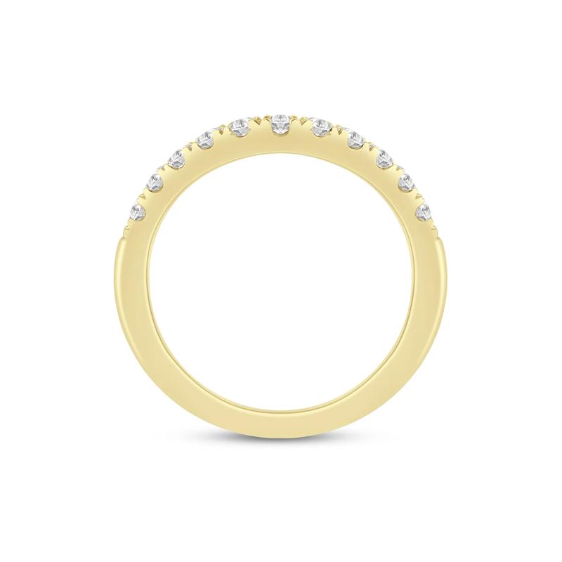Diamond Contour Band in 14K Yellow Gold (1/2 ct. tw.) – Image 2 of 3