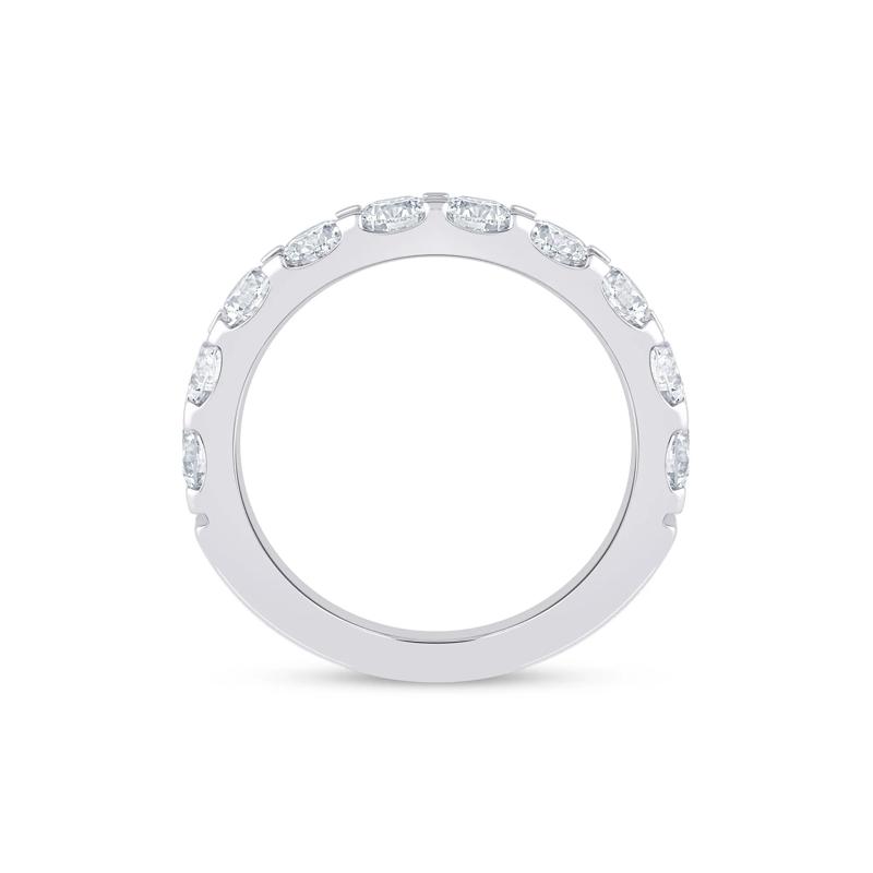 Lab Grown Diamond Wedding Band in Platinum &#40;2 ct. tw.&#41; – Image 2 of 3