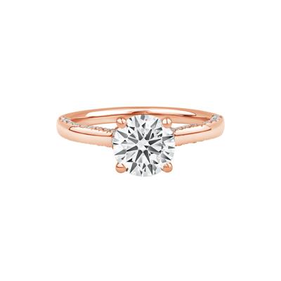 Abigail Lab Grown Diamond Engagement Ring in 14K Rose Gold (2 ct. tw.)