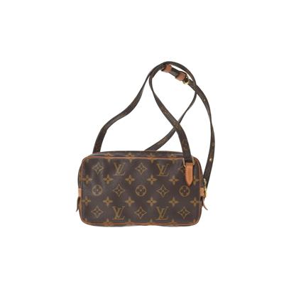 Pre-Owned Louis Vuitton Pochette Marly Bandouliere Crossbody