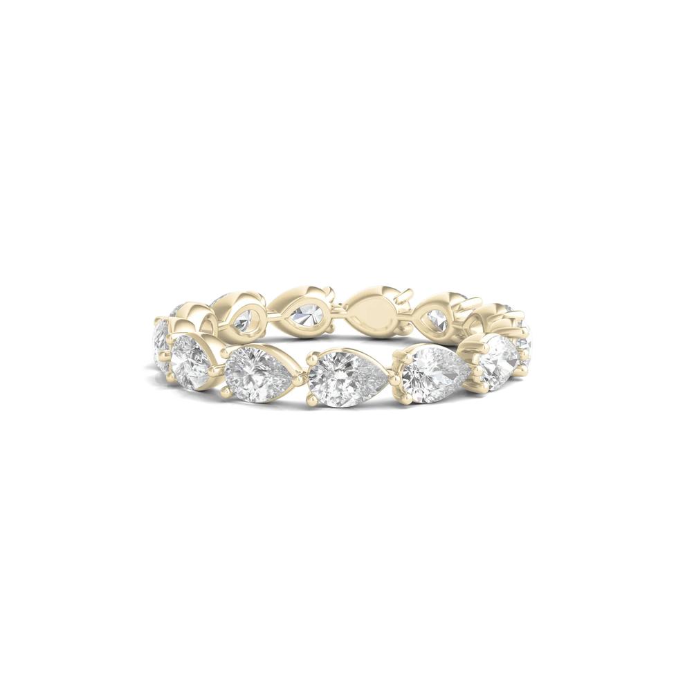 Pear-Cut Diamond Eternity Band in 14k Yellow Gold (2 ct. tw.) – Image 1 of 3