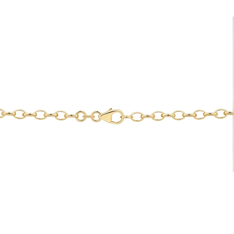 Heart Charm Necklace in 14K Yellow Gold – Image 3 of 3