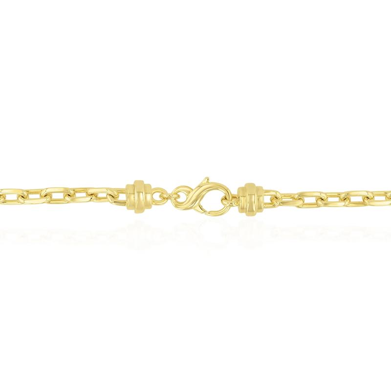 Men&#39;s Anchor Chain in Vermeil, 3.0MM, 20&quot; – Image 3 of 3