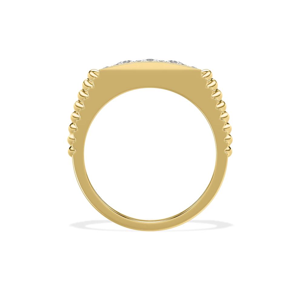 Men's Diamond Ring in 10K Yellow Gold (1 1/2 ct. tw.) – Image 4 of 4