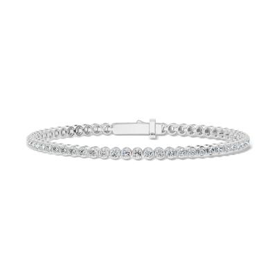 Diamond Tennis Bracelet in 10K White Gold, 7" (3 ct. tw.)