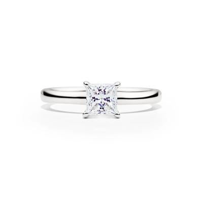 Diamond Princess-Cut Solitaire Engagement Ring in 14K White Gold (3/4 ct.)