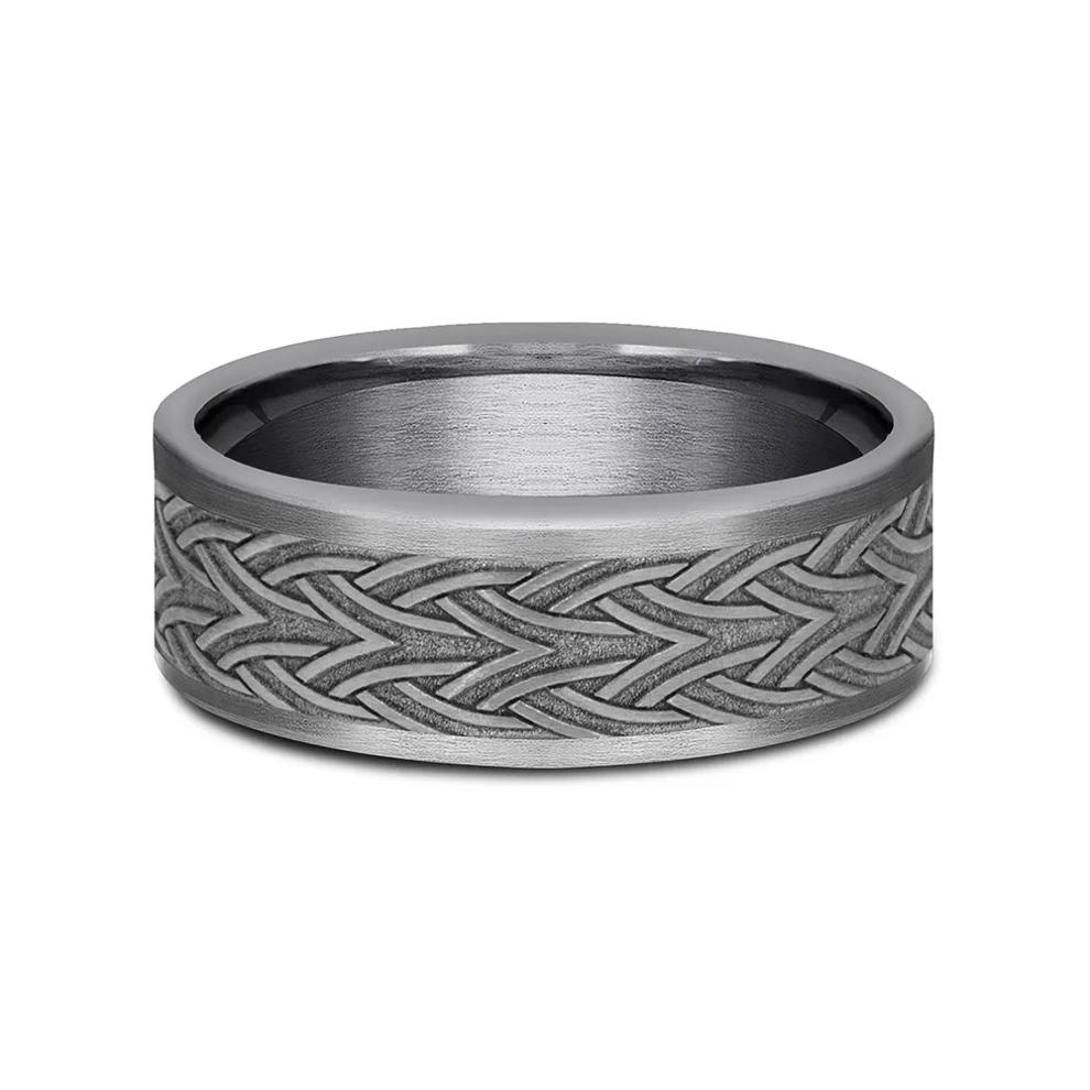 Men&rsquo;s Tantalum Celtic Arrow Knot Band, 7MM – Image 1 of 3