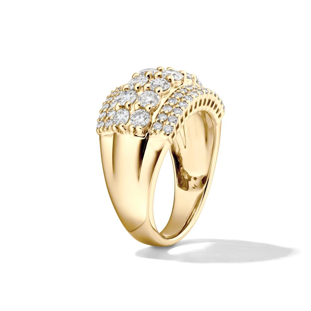 2 ct. tw. Diamond Band in 10K Yellow Gold – Image 3 of 4