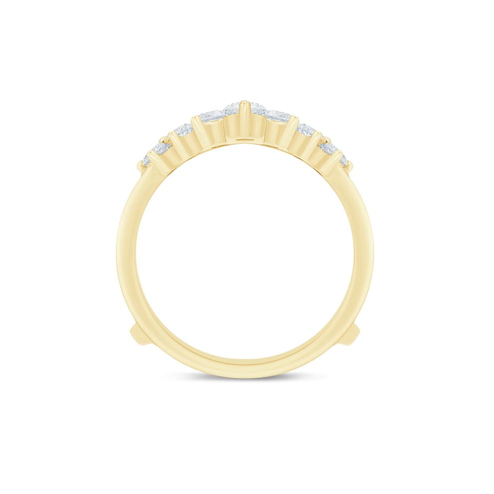 Lab Grown Diamond Contour Ring Enhancer in 14K Gold (1 1/2 ct. tw.) – Image 2 of 3