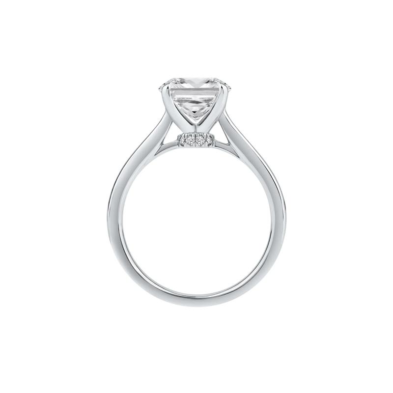 Lab Grown Diamond Solitaire Engagement Ring in Platinum &#40;2 ct. tw.&#41; – Image 2 of 5