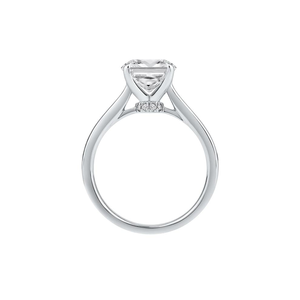 Lab Grown Diamond Solitaire Engagement Ring in Platinum (2 ct. tw.) – Image 2 of 5