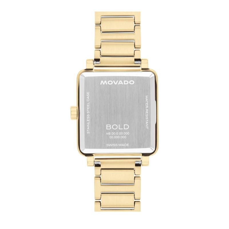 Ladies Bold Watch in Gold-Tone Stainless Steel, 28x26MM – Image 3 of 3