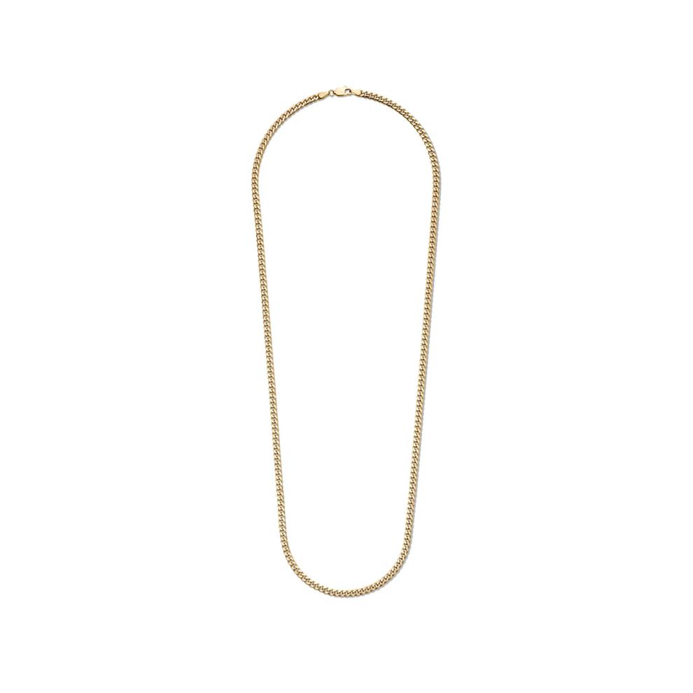 Miami Cuban Chain in 14K Yellow Gold, 3.5MM, 24&rdquo; – Image 2 of 5